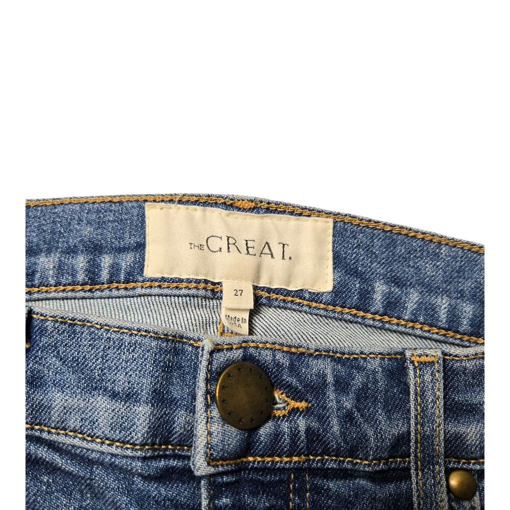 The Great Nerd Crop Flare Jeans Size: 26 View 4